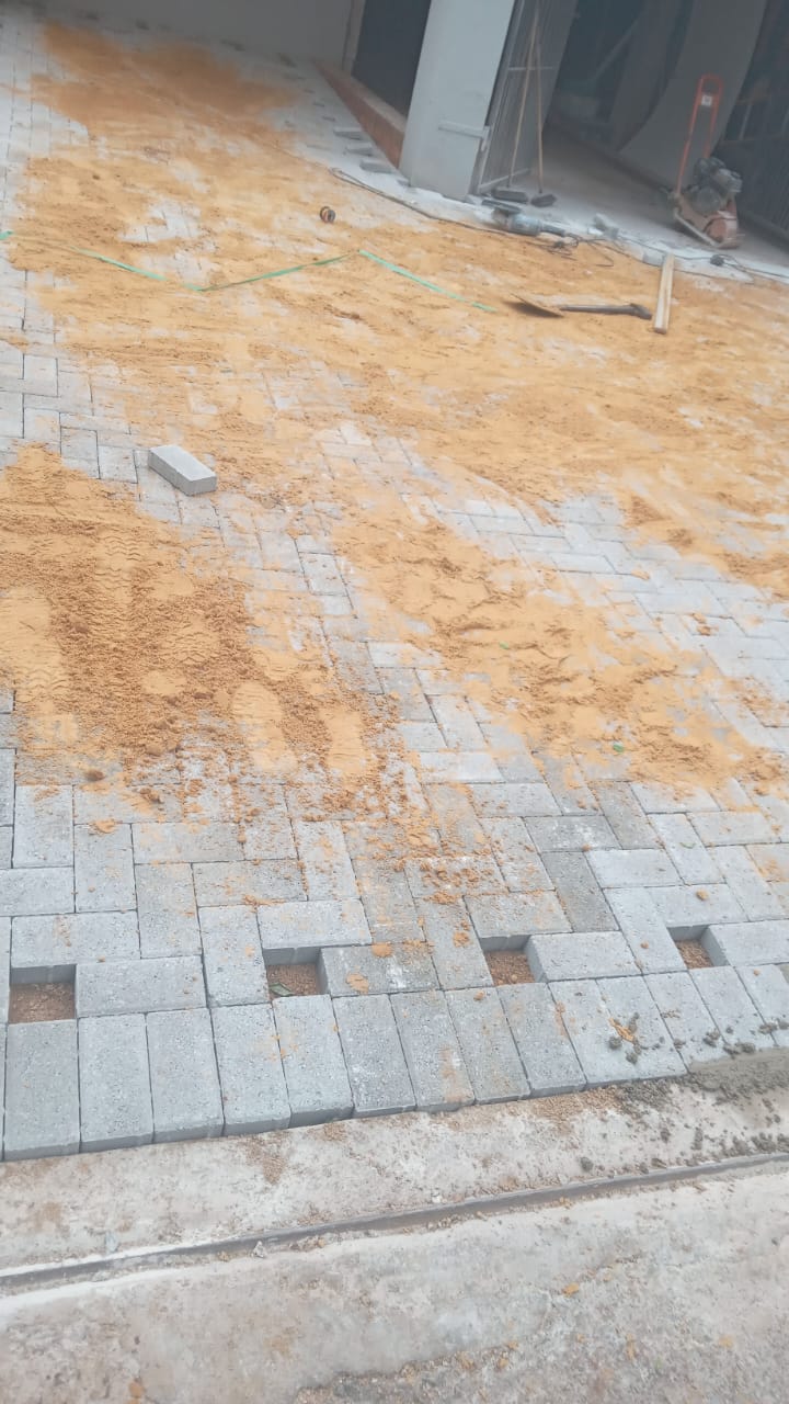 Road construction and earthworks project